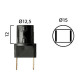 PORTALAMPADA PER LAMPADINE T10 WB 1 pezzo