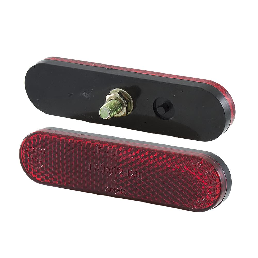 CATADIOTTRO STOND.95X25 ROSSO C/VITE