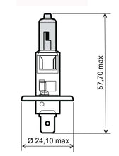 Carica l&#39;immagine nel visualizzatore di Gallery, LAMPADA 12V-55W H1 OMOL. BIANCA