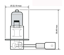 Carica l'immagine nel visualizzatore di Gallery, LAMPADA 12V-55W H3 OMOL BIANCA