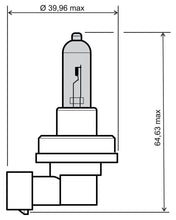 Carica l'immagine nel visualizzatore di Gallery, LAMPADA BLU H8 12V 35W