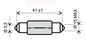 LAMPADA 6V-15W SILURO T15X42 S8.5