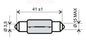 LAMPADA SILURO 6V 18W T15X44