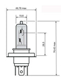 LAMPADINA BIANCA 12V 35/35W HS1