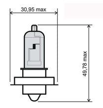 Carica l&#39;immagine nel visualizzatore di Gallery, LAMPADA BIANCA 12V 15W P26S