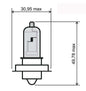 LAMPADA BLU 12V 20W P26S