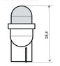LAMP LED ARA 12V T10 W2,1X9,5D