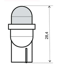 Carica l'immagine nel visualizzatore di Gallery, 246510565 - Lampadina led bianca 12V T10 w2