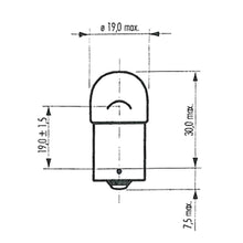 Carica l'immagine nel visualizzatore di Gallery, LAMP. BIANCA 6V 10W BA15S