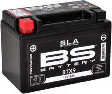 Carica l'immagine nel visualizzatore di Gallery, BATTERIA BS BTX9 SLA POTENZIATA