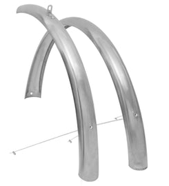 COPPIA PARAFANGHI TOURING 26 INOX