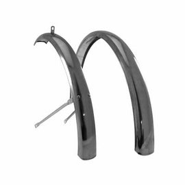 COPPIA PARAFANGHI PIEGHEVOLI INOX DA 20