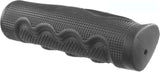 'Coppia manopole ''Comfort'', in gomma morbida (kraton), 125 mm, colore nero'