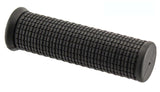 Coppia manopole MTB, in gomma morbida (kraton), 92 mm, per grip shifter, colore nero