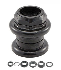 SERIE STERZO OVER 1/8 NERA ACCIAIO