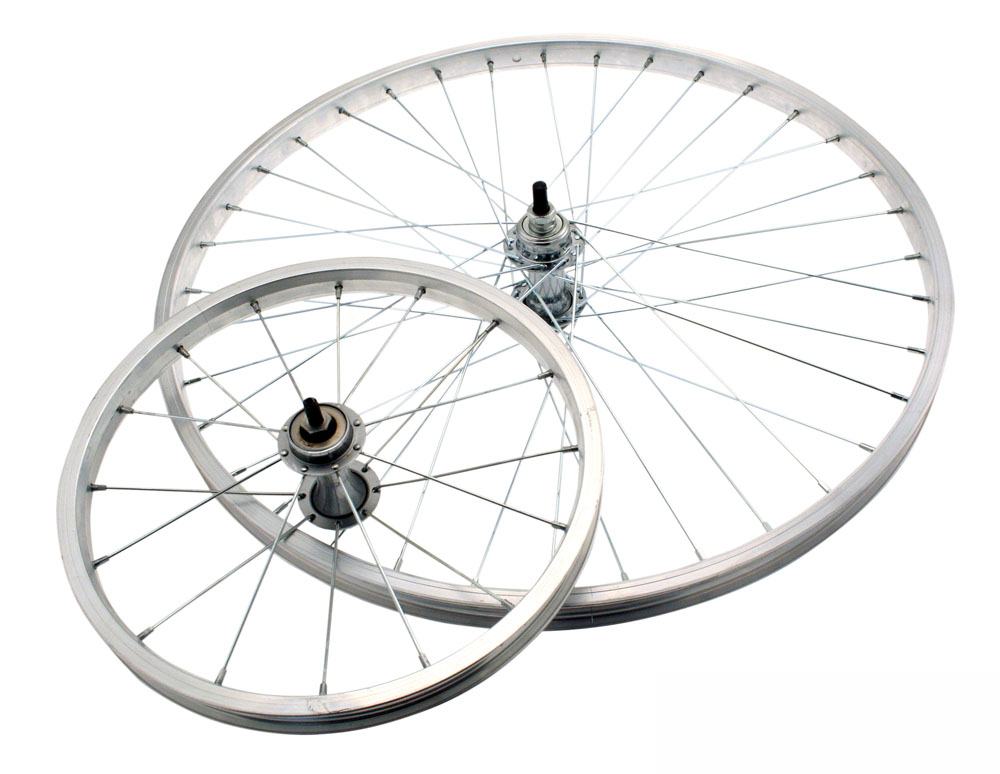 RUOTA ANT BICI 26X3/8 R IN ACCIAI C/PERN