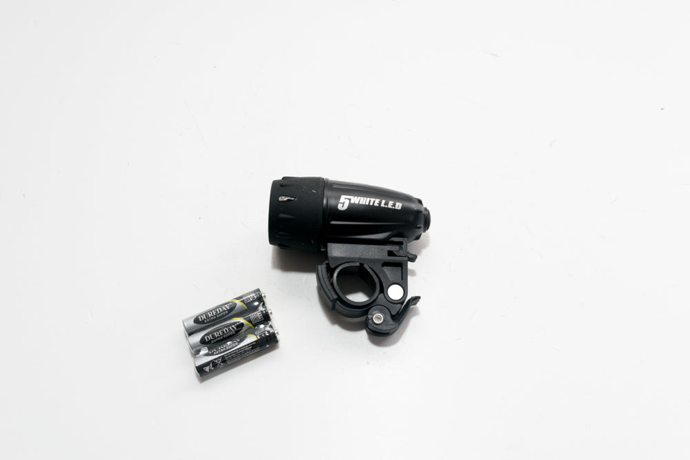 FANALE ANT BICI 5 WHITE LED 3 FUNZ.