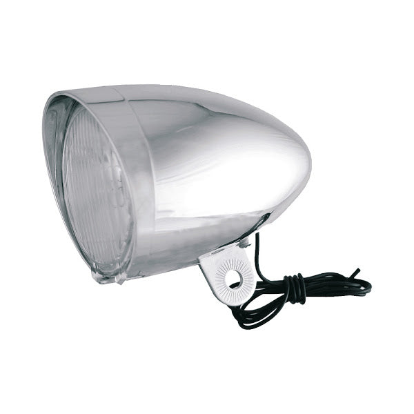 FANALE ANT BICI IN PLASTICA CROMATA