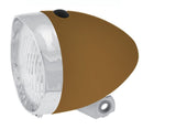 FANALE ANTERIORE BICI A BATTERIA 'VINTAGE' CON 3 LED A LUCE BIANCA