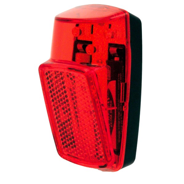 FANALE POST ROSSO PARAFANGO A BATTERIA