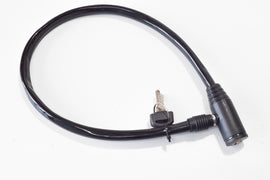 LUCCHETTO CORDA CM.58 C/CHIAVE