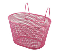 Carica l&#39;immagine nel visualizzatore di Gallery, CESTINO ANT OVALE CON GANCI ROSA