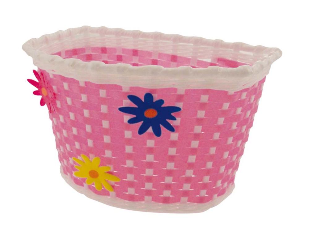 CESTINO BIMBO ROSA PLASTICA