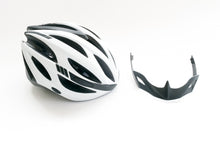 Carica l&#39;immagine nel visualizzatore di Gallery, CASCO BICI ADULTO M BIANCO NERO