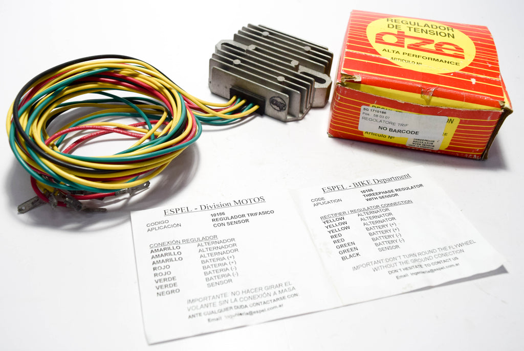 REGOLATORE TRIF LOMBARDINI 12V-35W 120CM