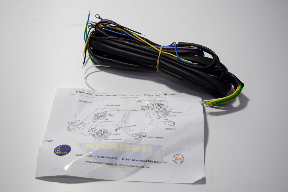 IMPIANTO ELETTRICO VESPA 180 RALLY 6873