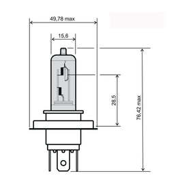 LAMPADINA FLOSSER ALOGENA HS1 12V-35-35W
