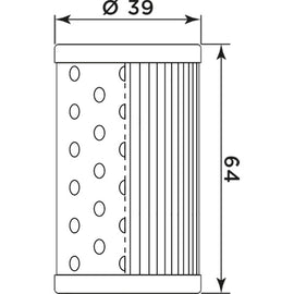 FILTRO OLIO ROYAL ENFIELD BULLET 09-16