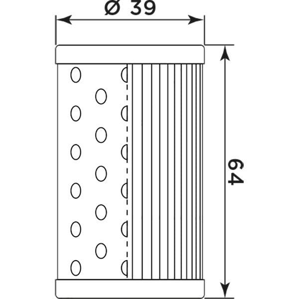 FILTRO OLIO ROYAL ENFIELD BULLET 09-16