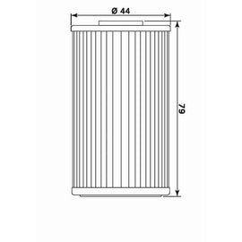 FILTRO OLIO MEIWA KY7002