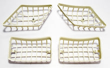 Carica l&#39;immagine nel visualizzatore di Gallery, KIT GRIGLIE BIANCHE FRECCE VESPA 125 ET3