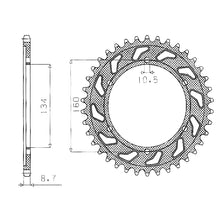 Carica l&#39;immagine nel visualizzatore di Gallery, CORONA ACC. HONDA (530) 42 D