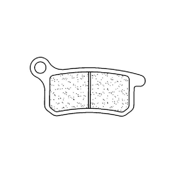 SERIE PASTIGLIE POST CL BRAKES 1078X59