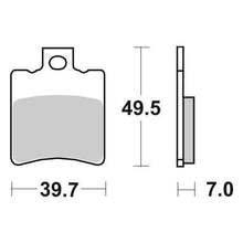 Carica l&#39;immagine nel visualizzatore di Gallery, SERIE PASTIGLIE SBS143HF SR DITECH 50