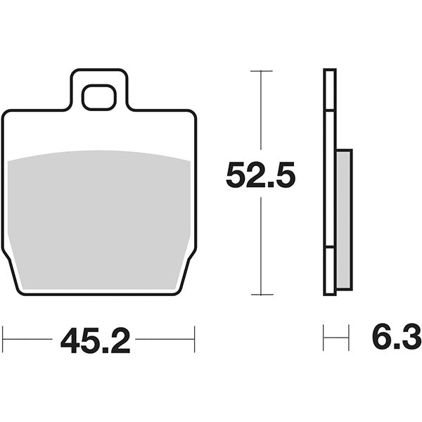 SERIE PASTIGLIE SBS145MS AEROX 50
