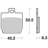 SERIE PASTIGLIE FRENO POSTERIORE SBS145HF F12 PHANTOM LC 50