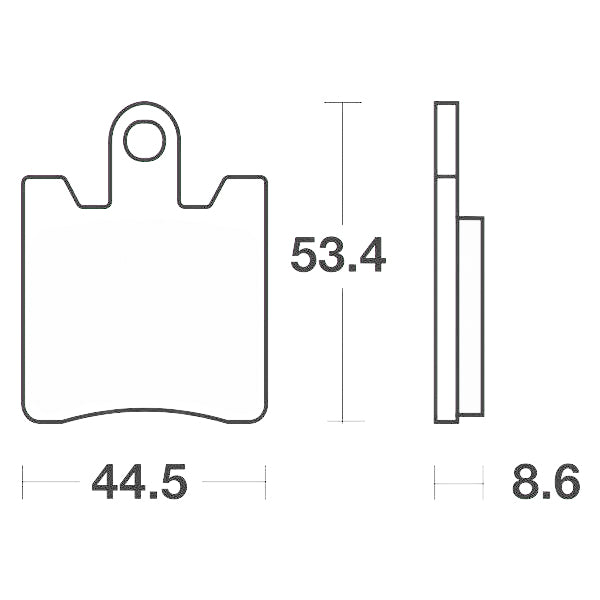 SERIE PASTIGLIE SBS146MS JOY MAX 125