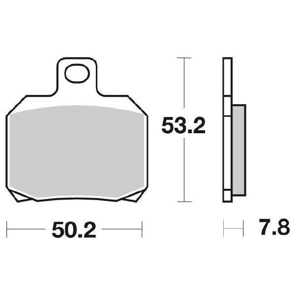 SERIE PASTIGLIE SBS157CT GTR 50