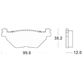 SERIE PASTIGLIE SBS169HF T-MAX 530