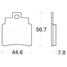 Carica l&#39;immagine nel visualizzatore di Gallery, SERIE PASTIGLIE SBS171MS KYMCO-SYM