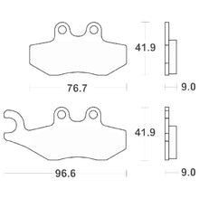 Carica l&#39;immagine nel visualizzatore di Gallery, SERIE PASTIGLIE SBS177MS APRILIA-PIAGGIO