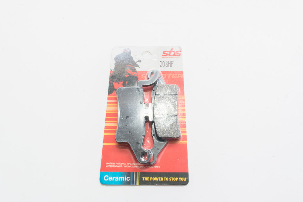 SERIE PASTIGLIE FRENO SBS208HF 125 YW BW'S