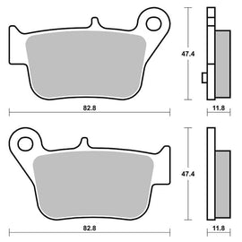 SERIE PASTIGLIE SBS218MS MAXSYM 400-500
