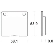 Carica l&#39;immagine nel visualizzatore di Gallery, SERIE PASTIGLIE SBS512LF GSX 250 82