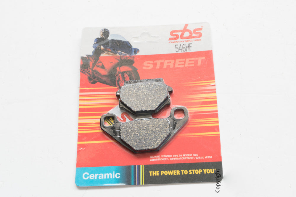 SERIE PASTIGLIE SBS546HF KAWA KLR 600