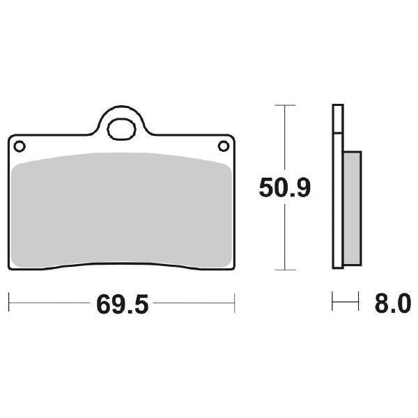 SERIE PASTIGLIE SBS566HS TZR 125 91>95
